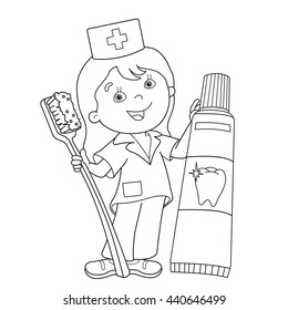 Dentistry coloring pages royalty