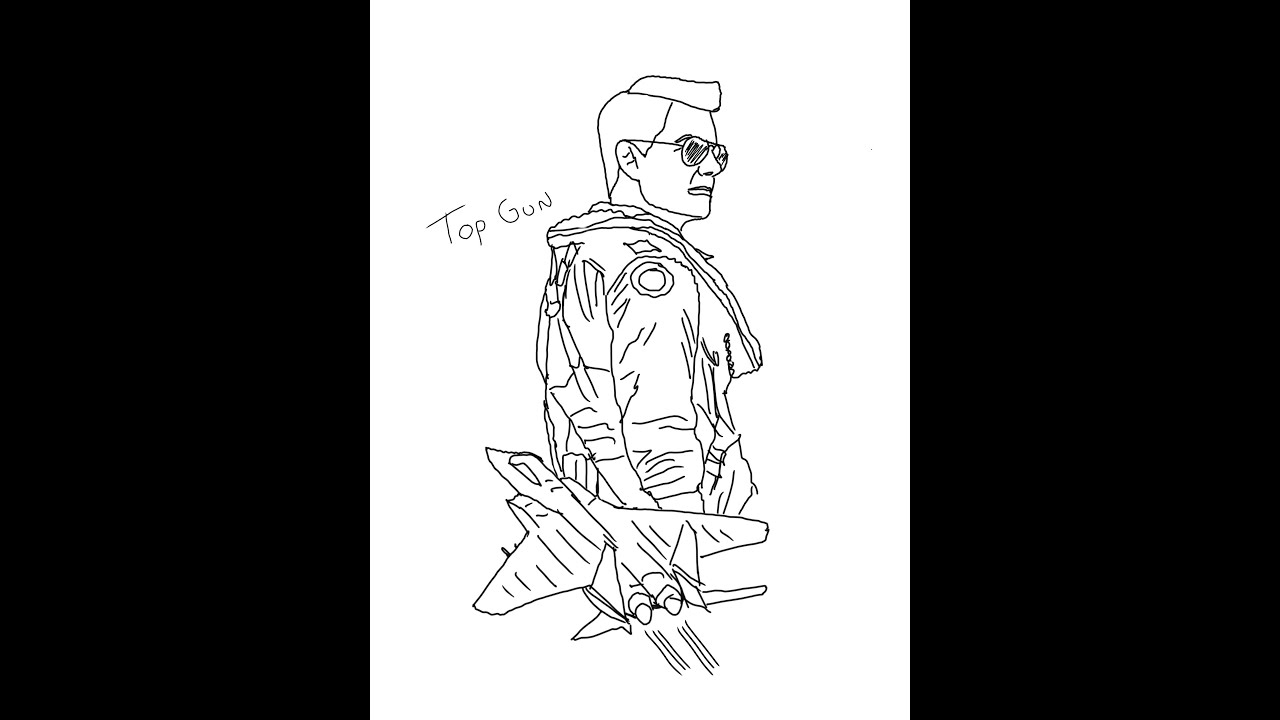 Top gun maverick quick sketch shorts