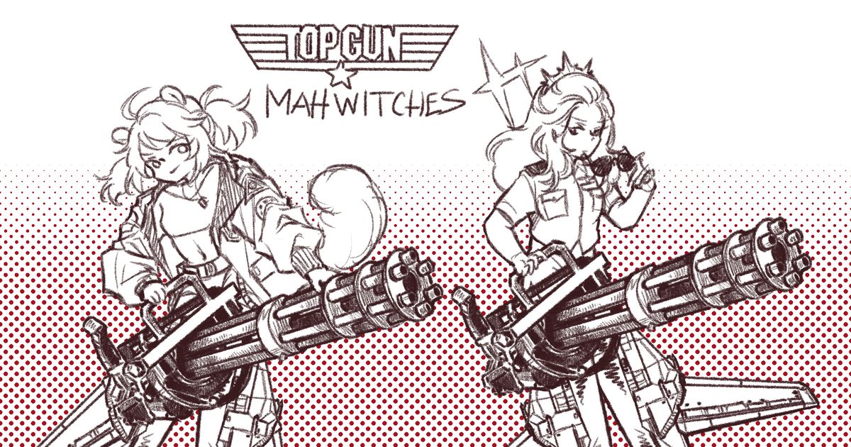 Top gun maverick strike witches girl top gun mahwitches