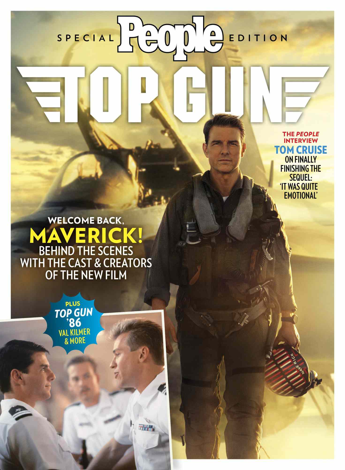 Tom cruise talks making top gun maverick in a new special edition