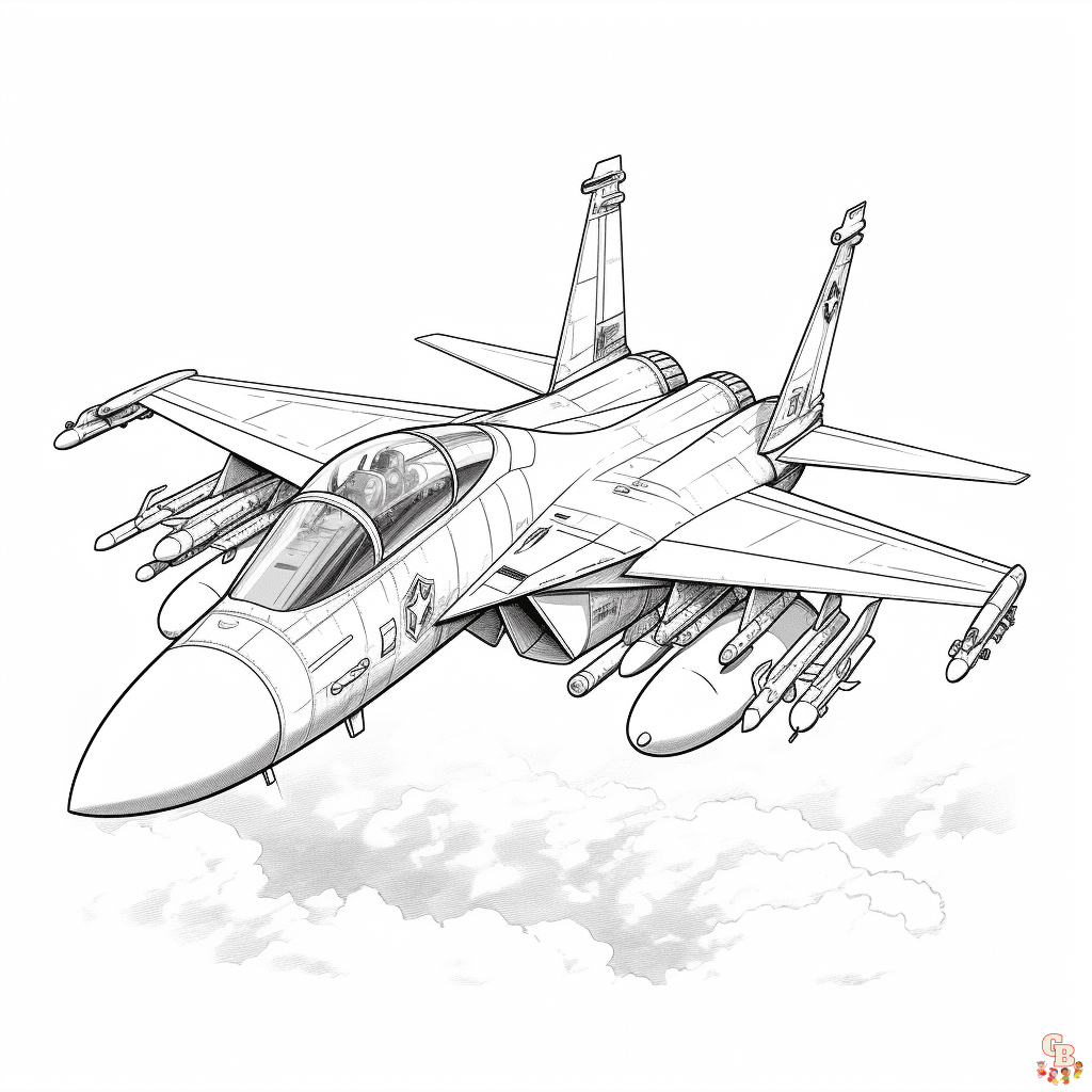 Printable top gun coloring pages free for kids and adults