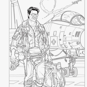 Top gun coloring pages printable for free download