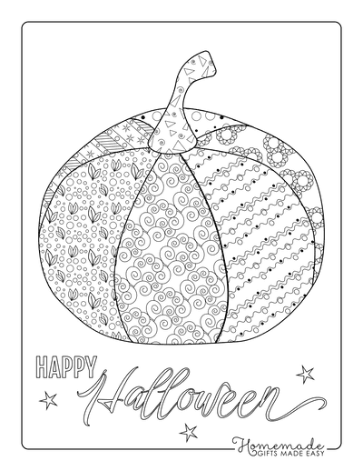 Free pumpkin coloring pages for kids adults