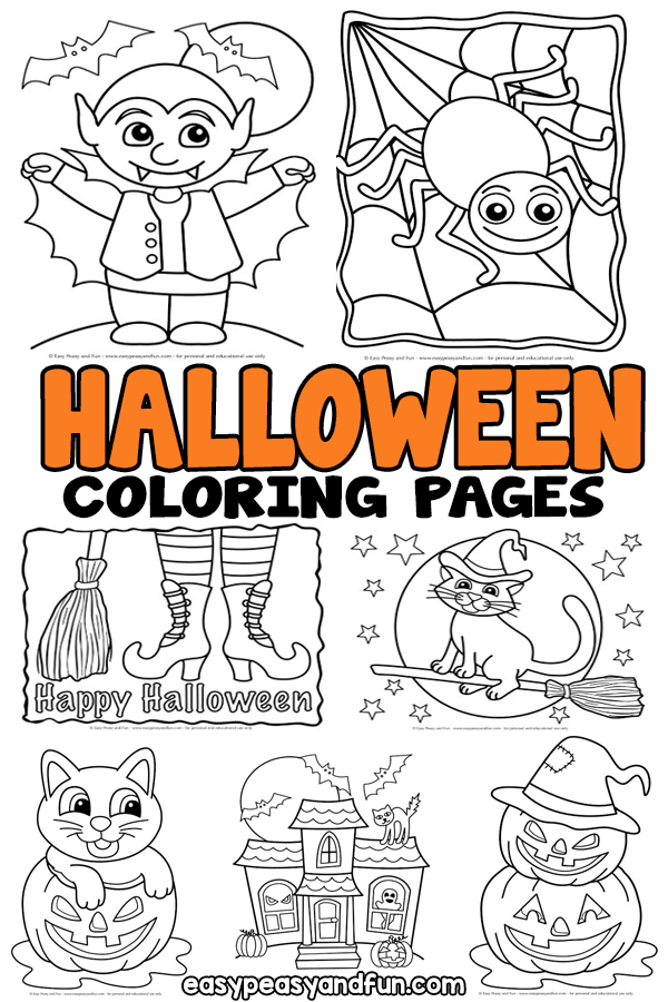 Halloween coloring pages