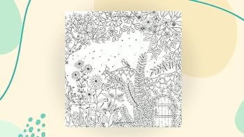 Secret garden an inky treasure hunt and coloring book for adults basford johanna books