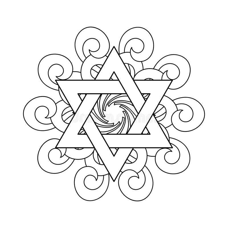 Jewish adult coloring stock illustrations â jewish adult coloring stock illustrations vectors clipart