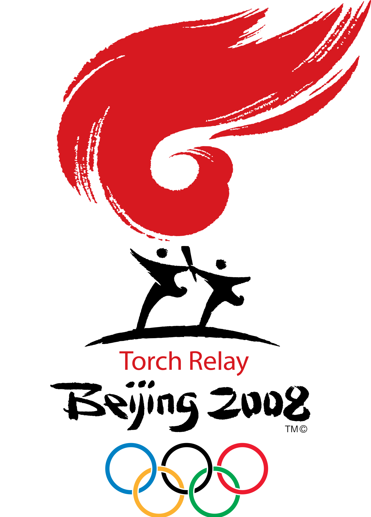 Summer olympics torch relay