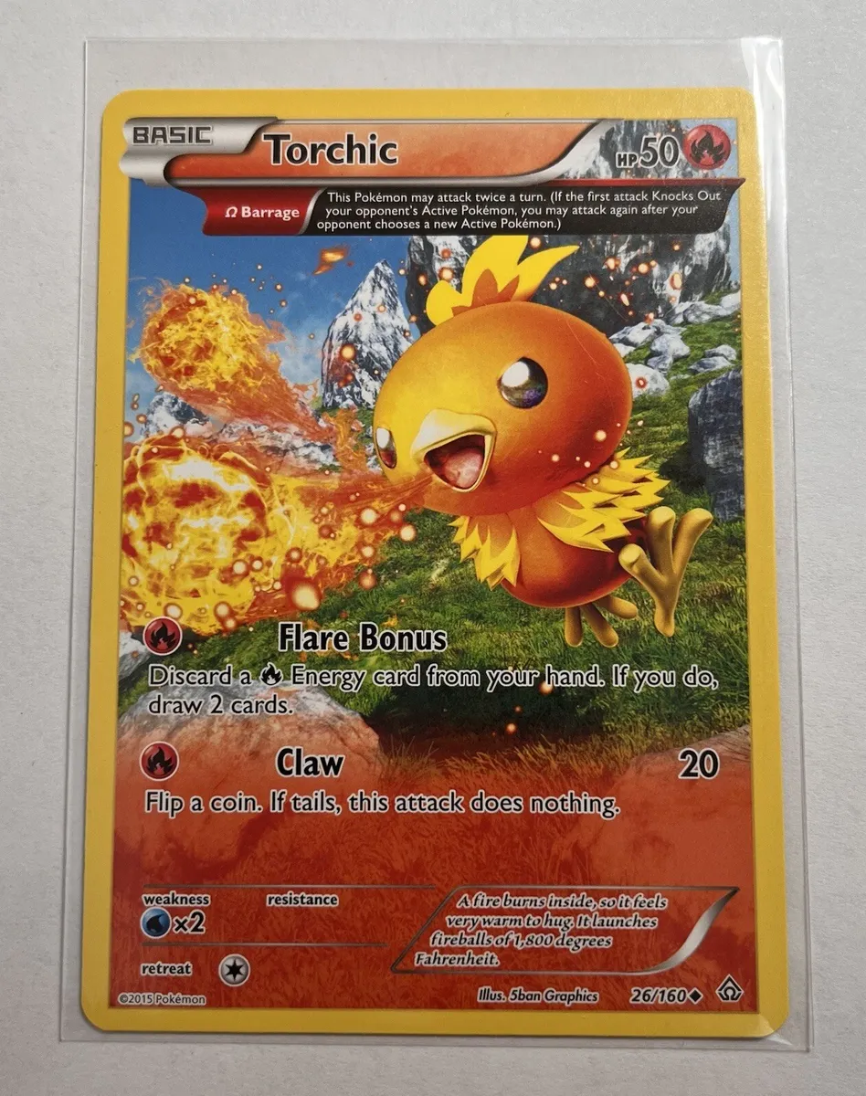 Torchic xy primal clash full art near mint