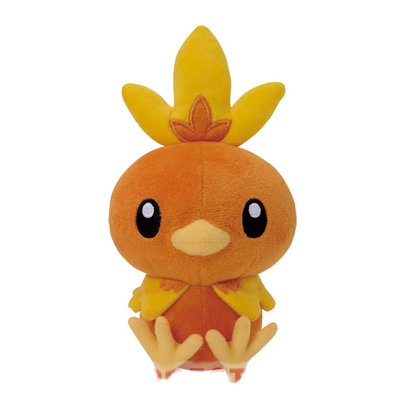 Plush torchic color collection orange pokãmon