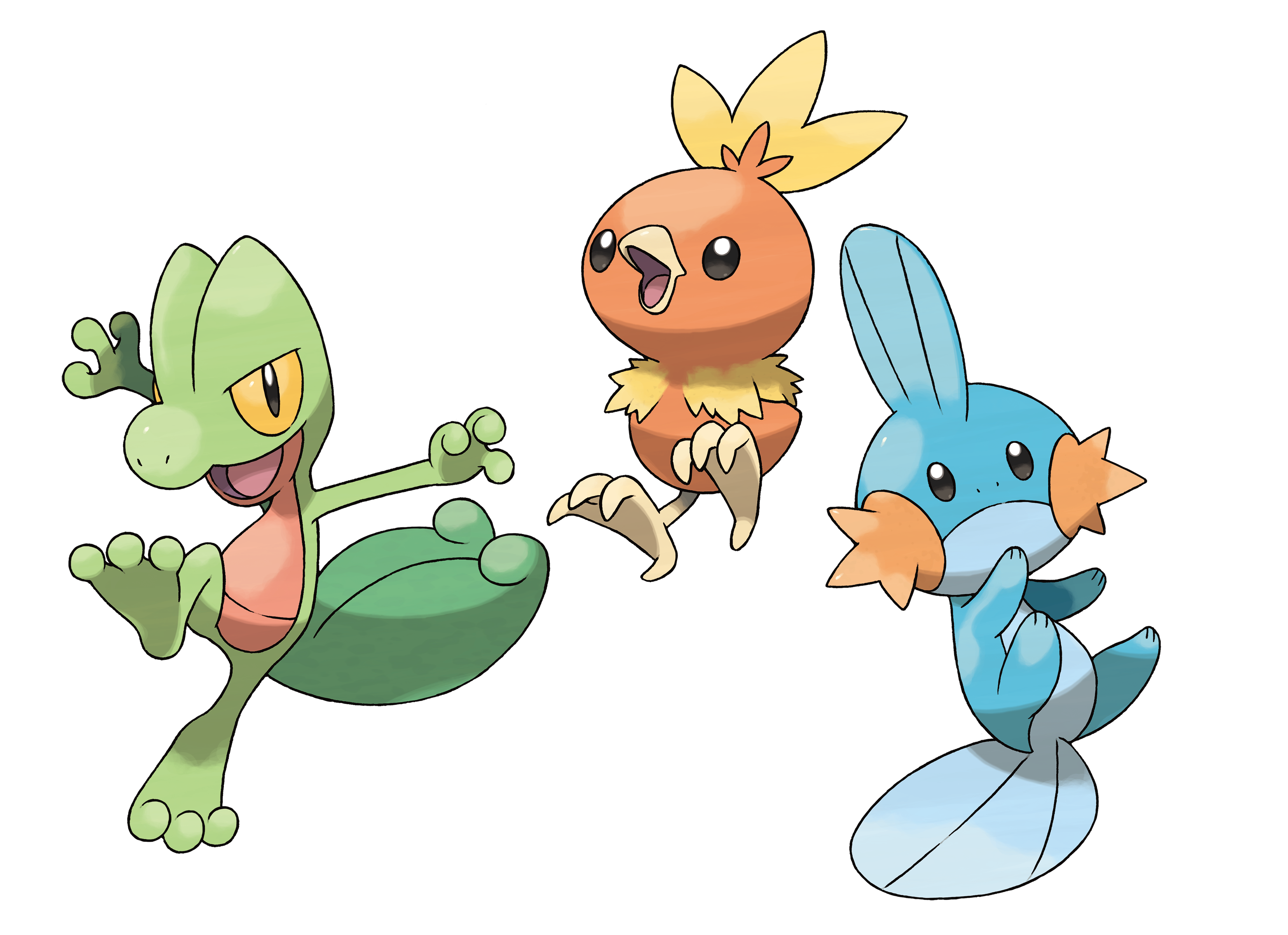 New oras trailer featuring hoenn starters and mega diancie artwork