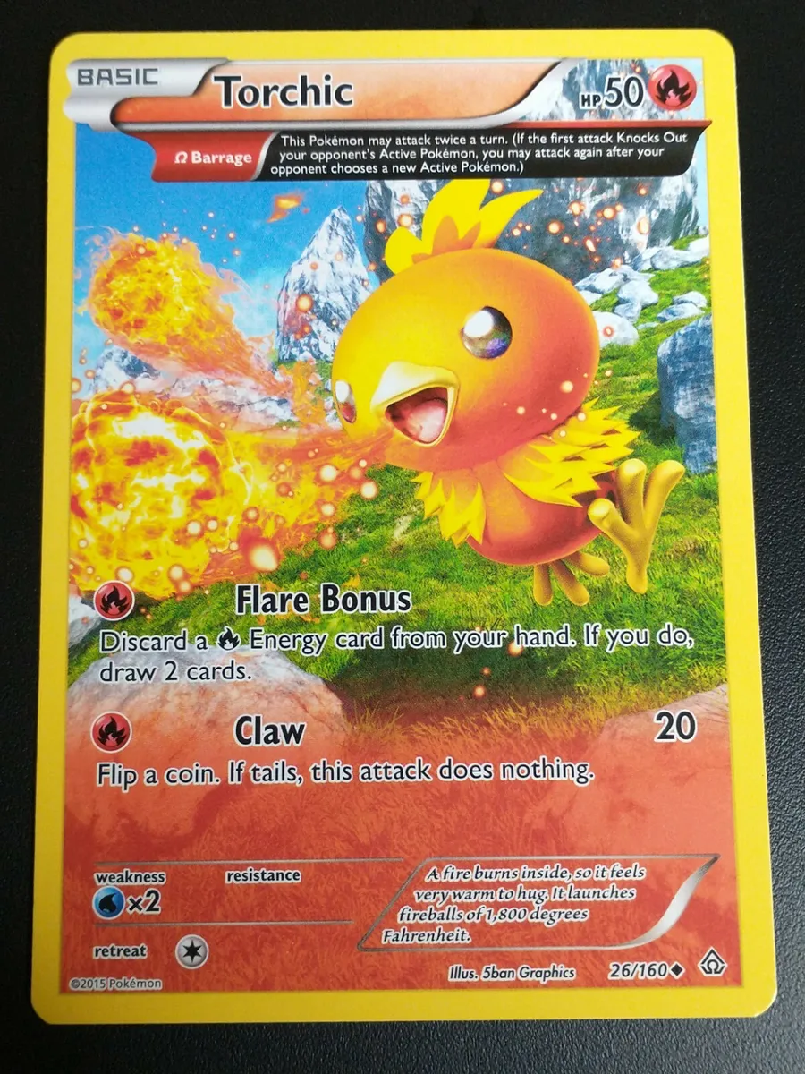 Torchic primal clash full art regular unmon