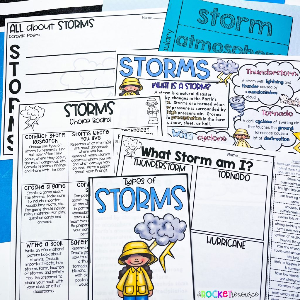 How to teach about storms