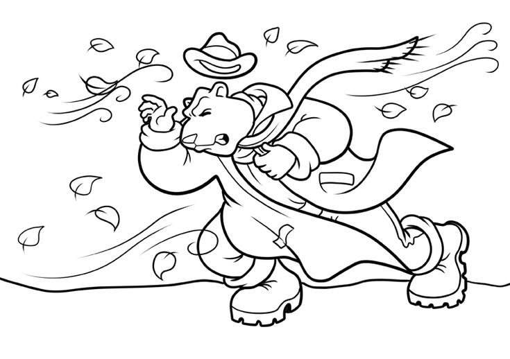 Tornado coloring pages