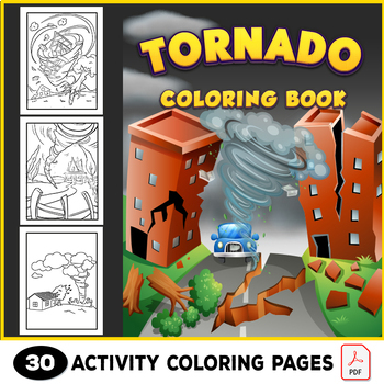 Tornado coloring book coloring pages i natural disasters coloring sheets