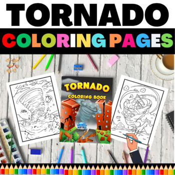 Tornado coloring book coloring pages i natural disasters coloring sheets