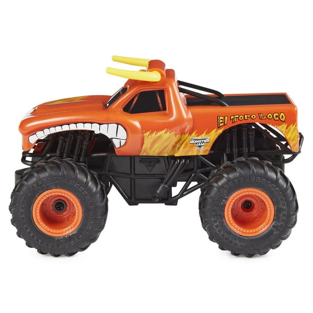 Monster jam official el toro loco remote control monster truck sle ghz for ages and up