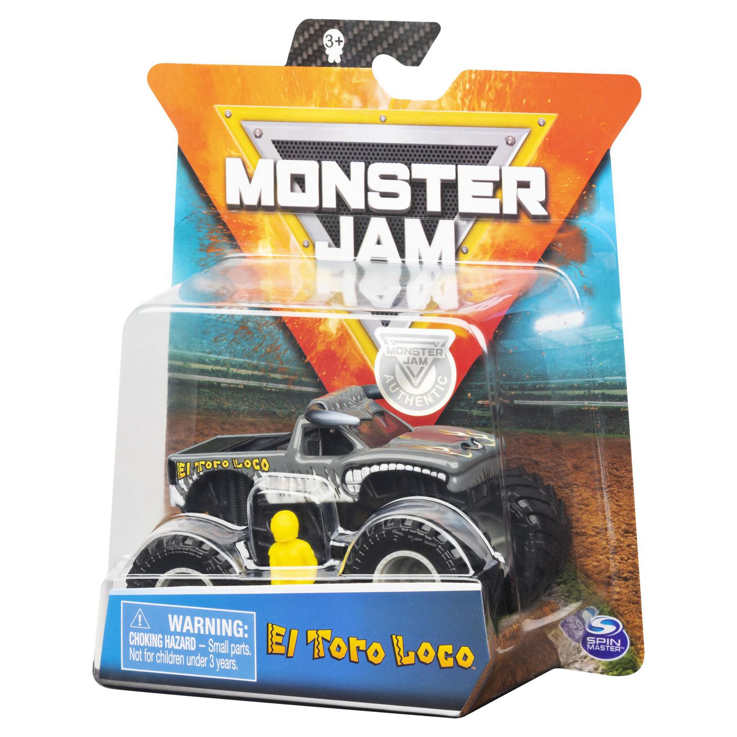 Monster jam official el toro loco monster truck die