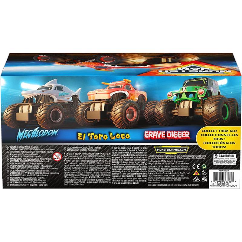 Spin master monster jam remote control monster truck el toro loco