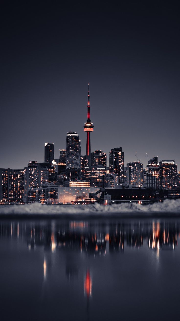 Toronto at night fotografia de cidades ilustraãão de paisagem cidades dos eua in city wallpaper wallpaper toronto beautiful wallpapers