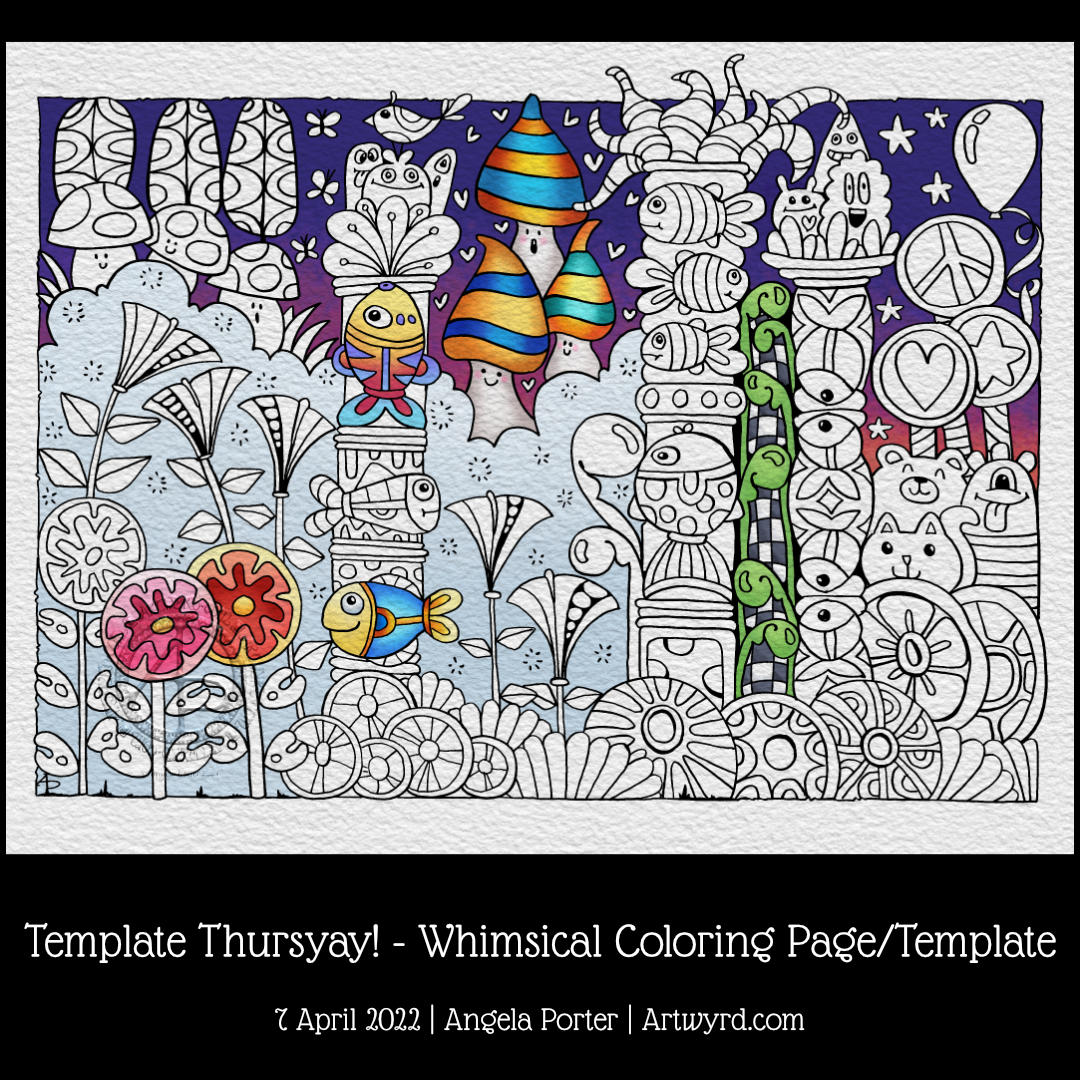 Coloring page â page â angela porter