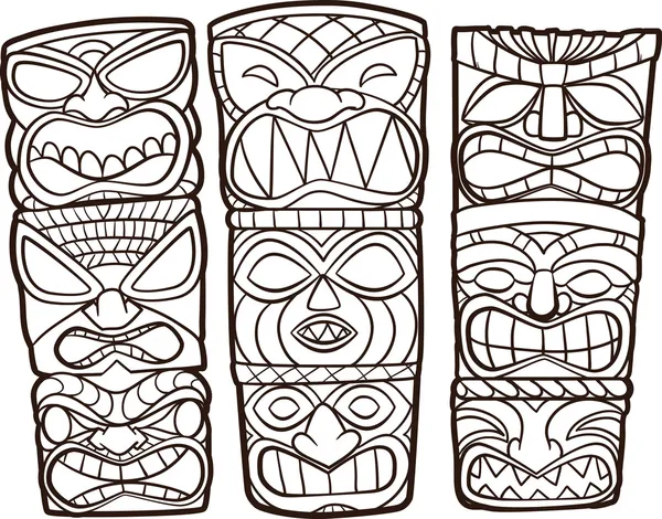 Totem vector images