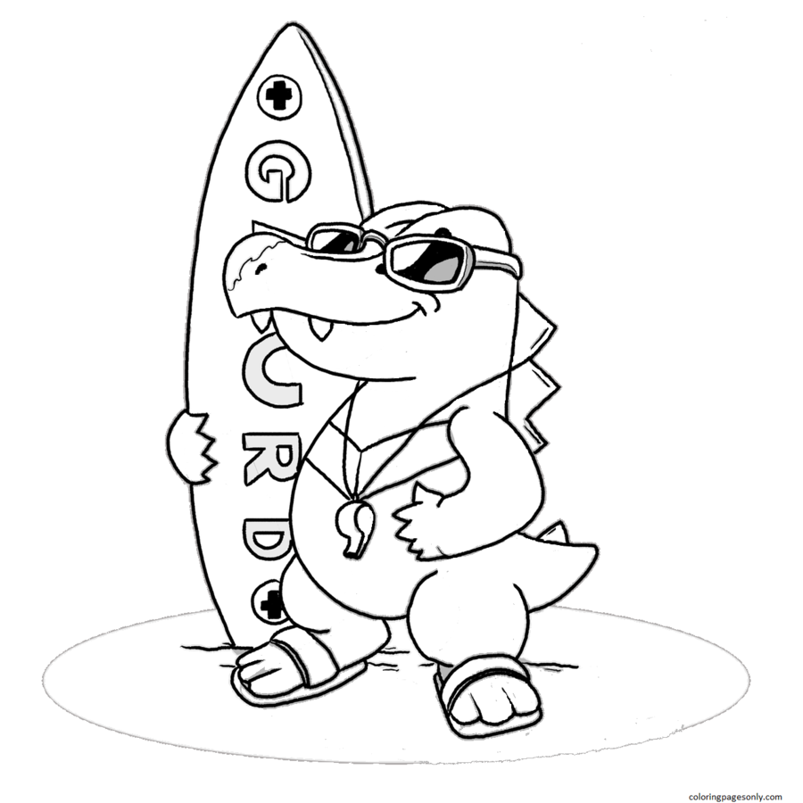 Totodile coloring pages printable for free download