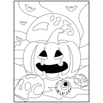 Page pumpkin coloring page kids images