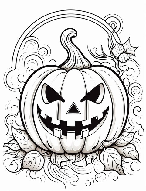 Page pumpkin coloring page kids images