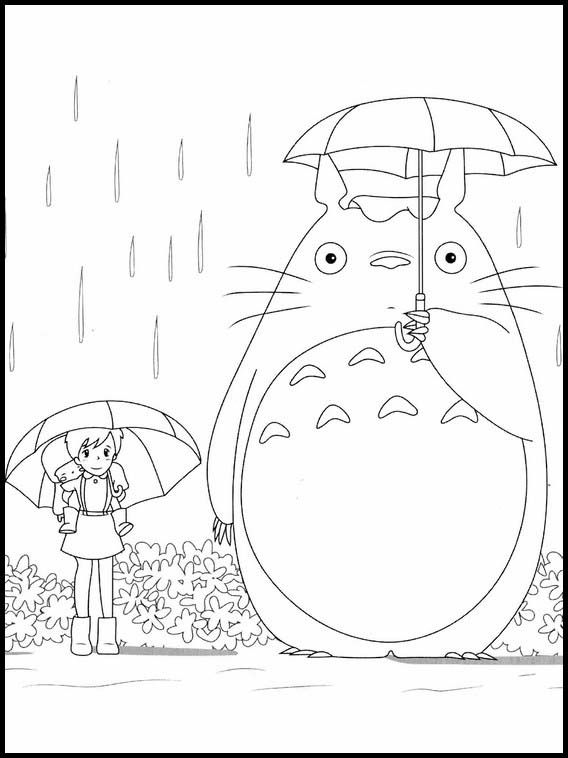 Tororo printable coloring pages for kids coloring book art totoro art coloring books