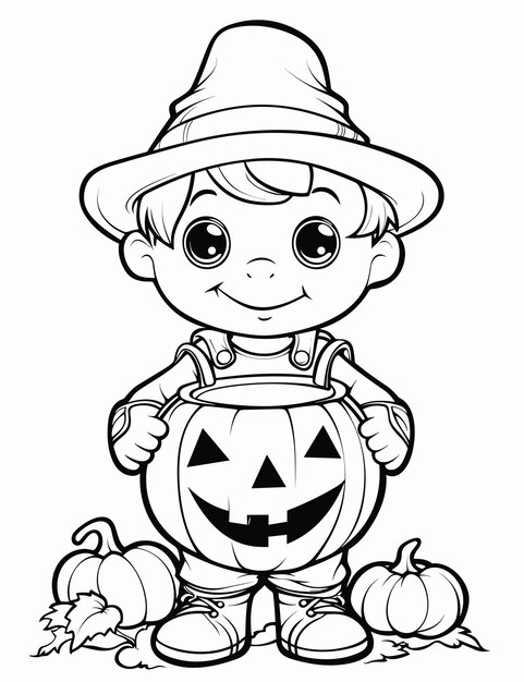 Page pumpkin coloring page kids images