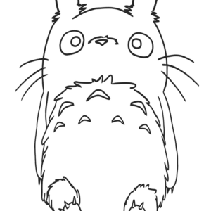 My neighbor totoro coloring pages printable for free download