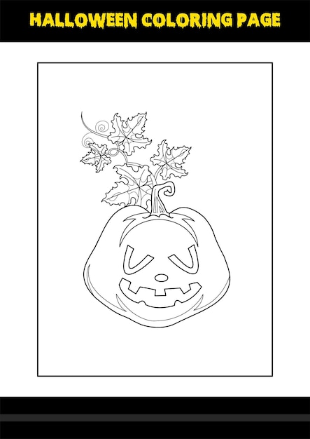 Page pumpkin coloring page kids images