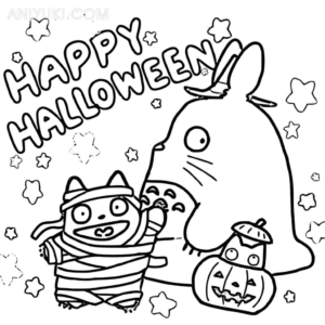 My neighbor totoro coloring pages printable for free download