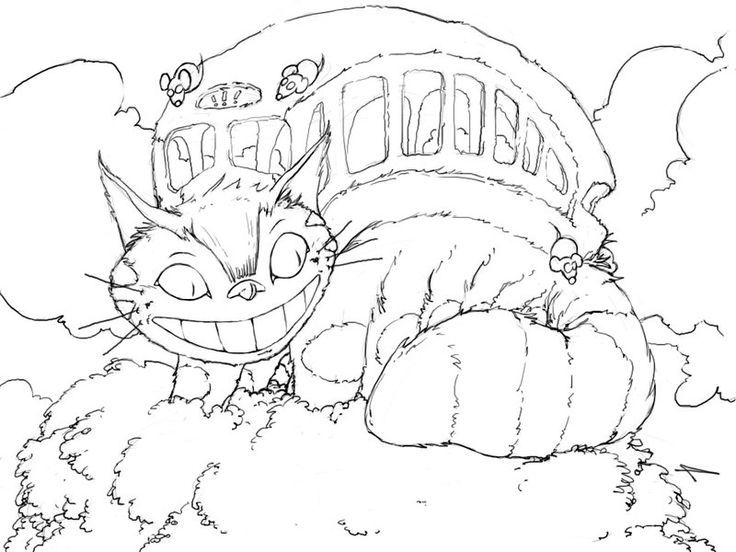 Nursery painting project ideas totoro coloring pages totoro drawing