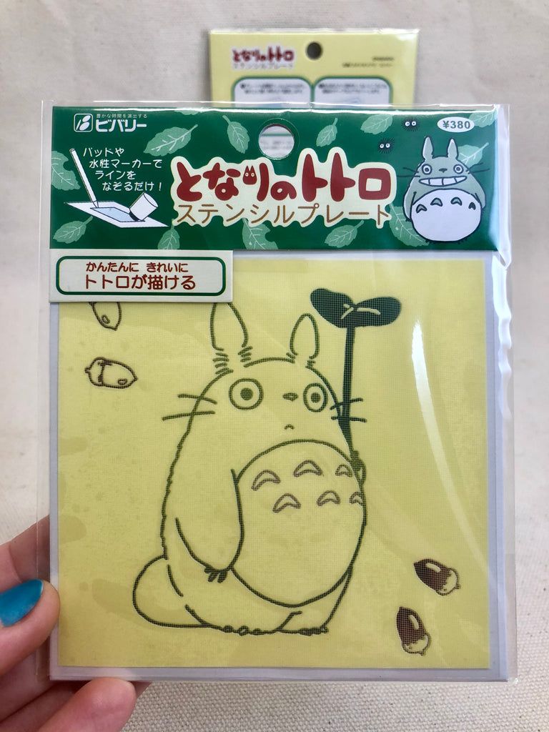 My neighbour totoro stencil set of â wunderkammer japan