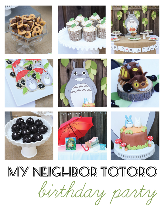 Sadies my neighbor totoro birthday party â craftiness is not optional