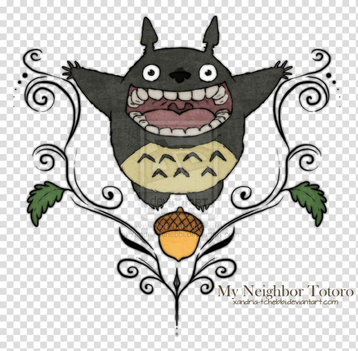 Free visual arts anime animation drawing totoro transparent background png clipart