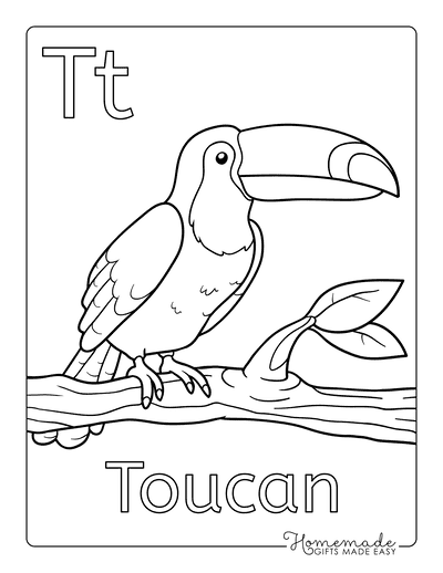 Free animal coloring pages for kids