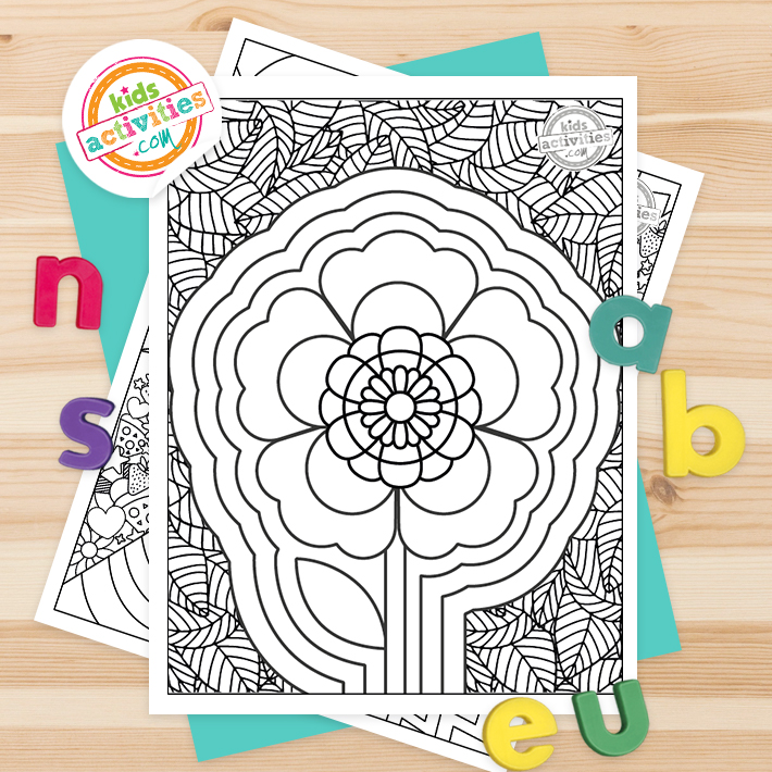 Free printable hard coloring pages kids activities blog