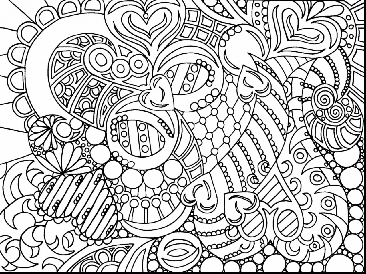 Get this printable difficult coloring pages for adults