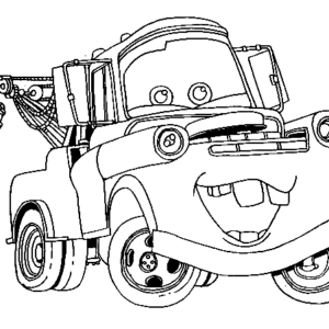 Mater coloring pages printable for free download