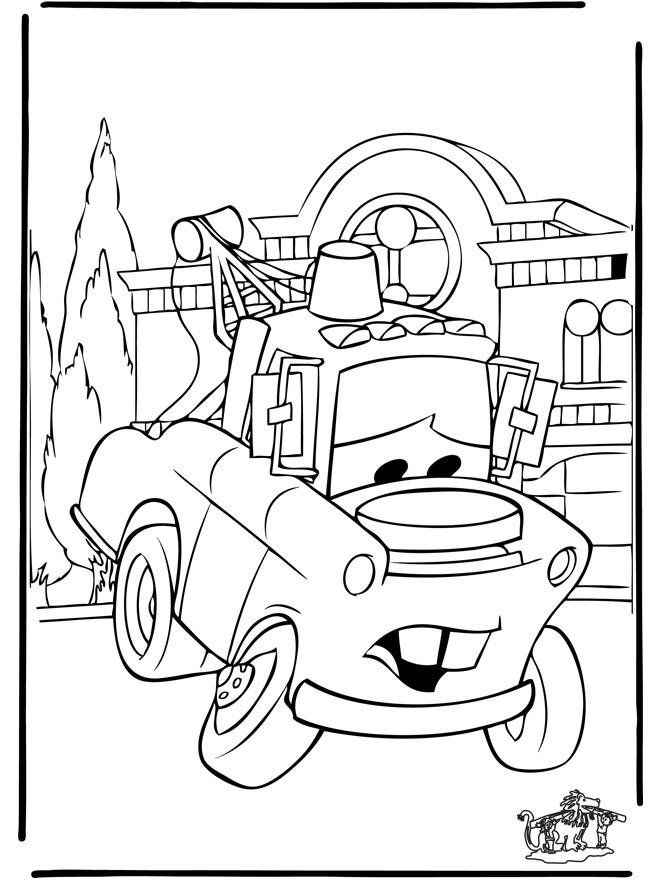 Coloring pages cars