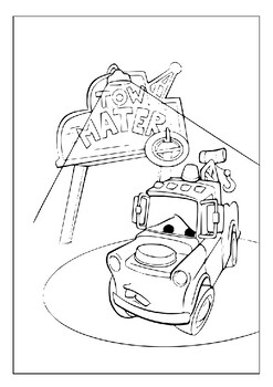 Igniting curiosity printable disney cars coloring pages collection adventures