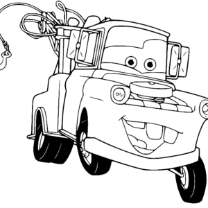 Mater coloring pages printable for free download