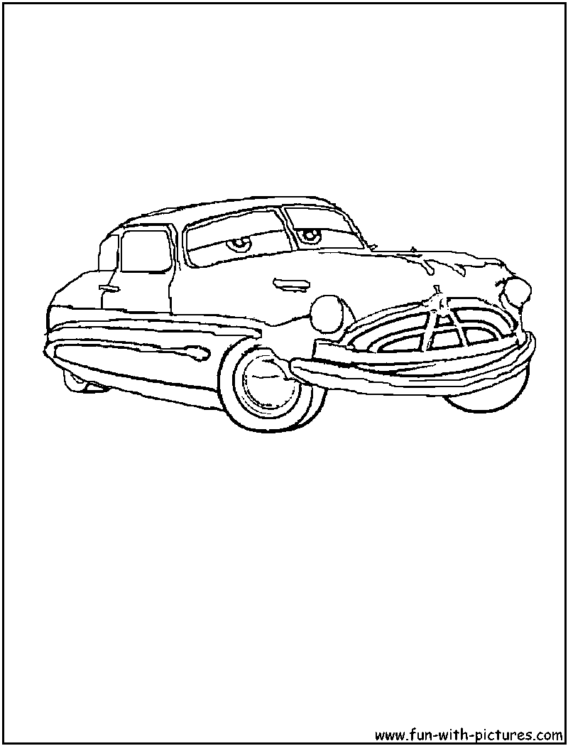 Disney cars coloring pages