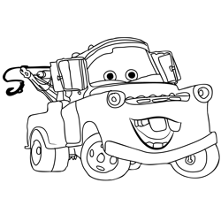 Disney cars coloring pages for kids