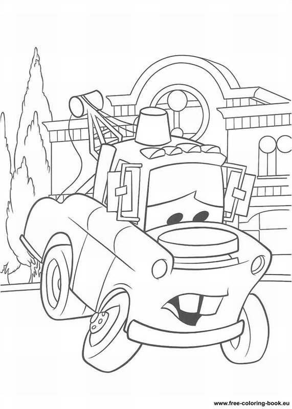 Coloring pages cars disney pixar