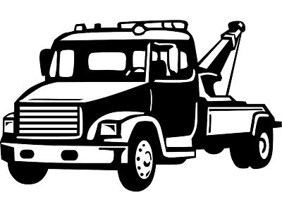 Tow truck clip art tow truck