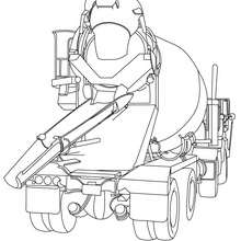 Tow truck coloring pages