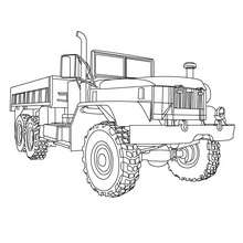 Tow truck coloring pages